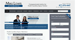 Desktop Screenshot of mikelewisattorneys.com