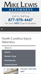 Mobile Screenshot of mikelewisattorneys.com